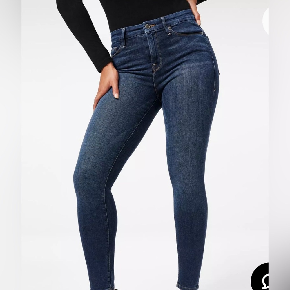 Good American Good Legs High Rise Stretch Skinny Jeans